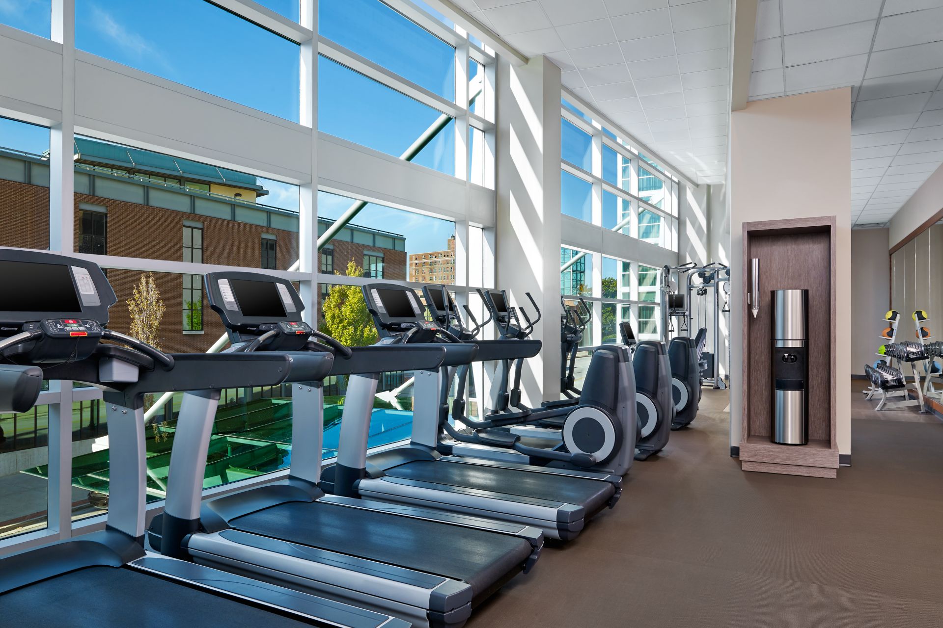 Fitness center at The Westin Memphis Beale Street