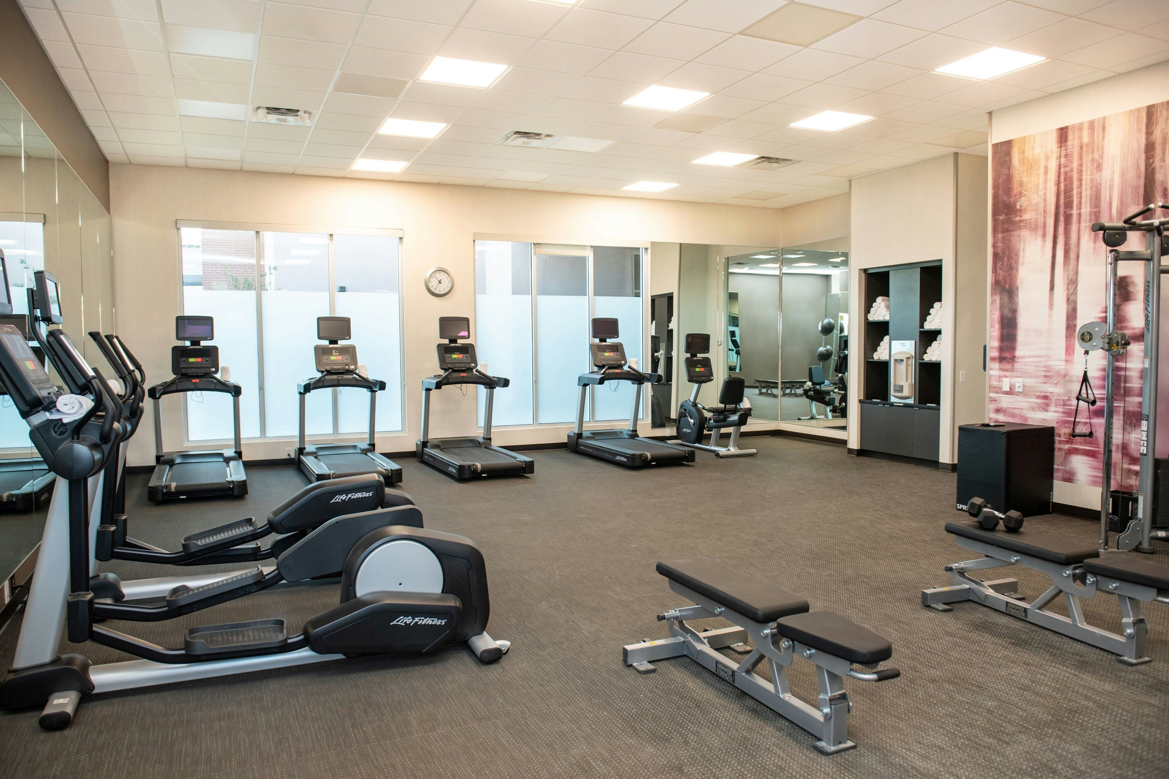 Fitness center at Courtyard by Marriott Mesa at Wrigleyville West