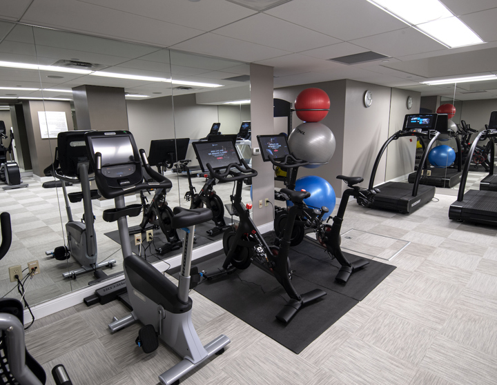 Fitness center · view 2 at The Pfister Hotel