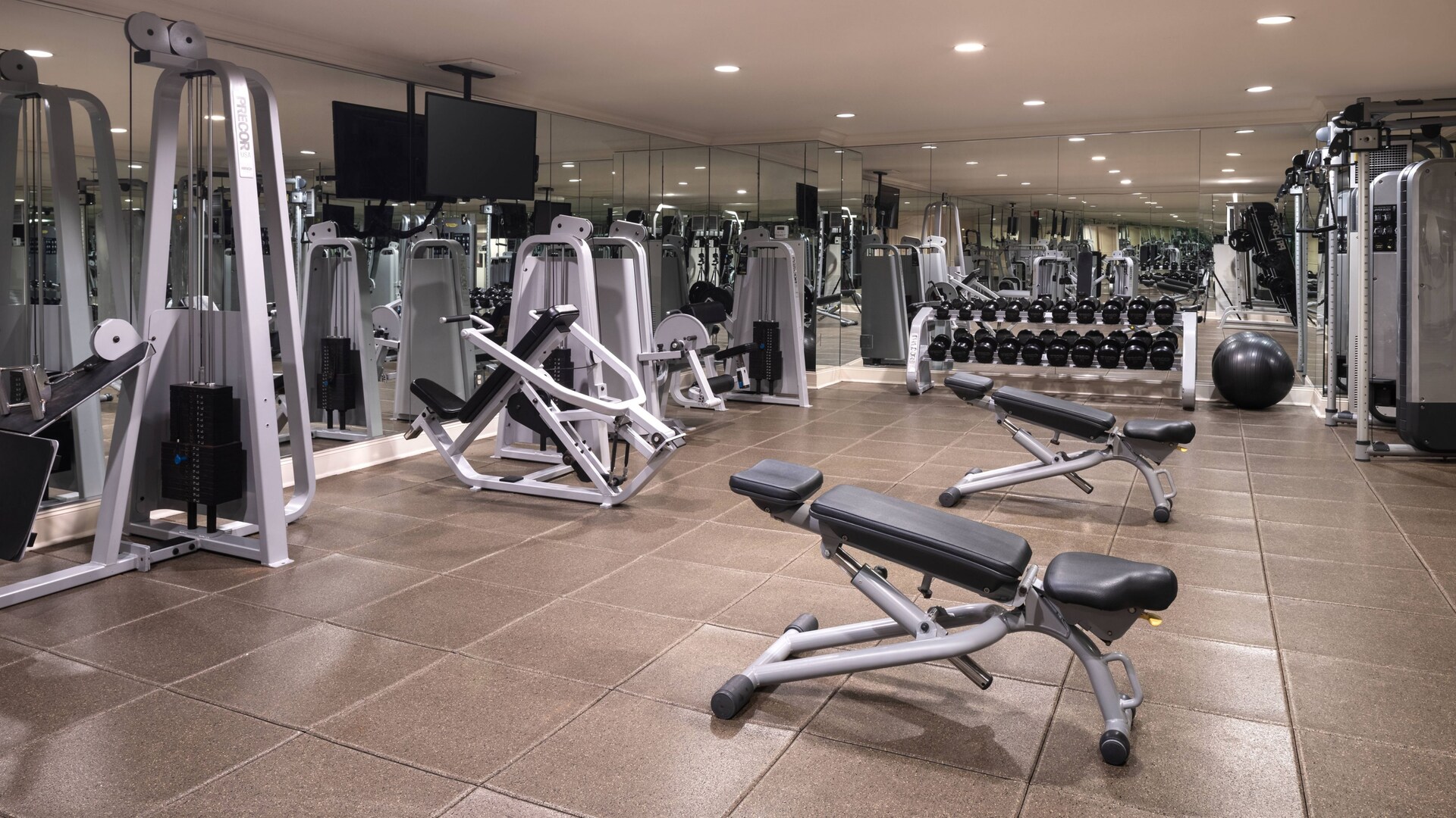 Fitness center at The Ritz-Carlton, New Orleans