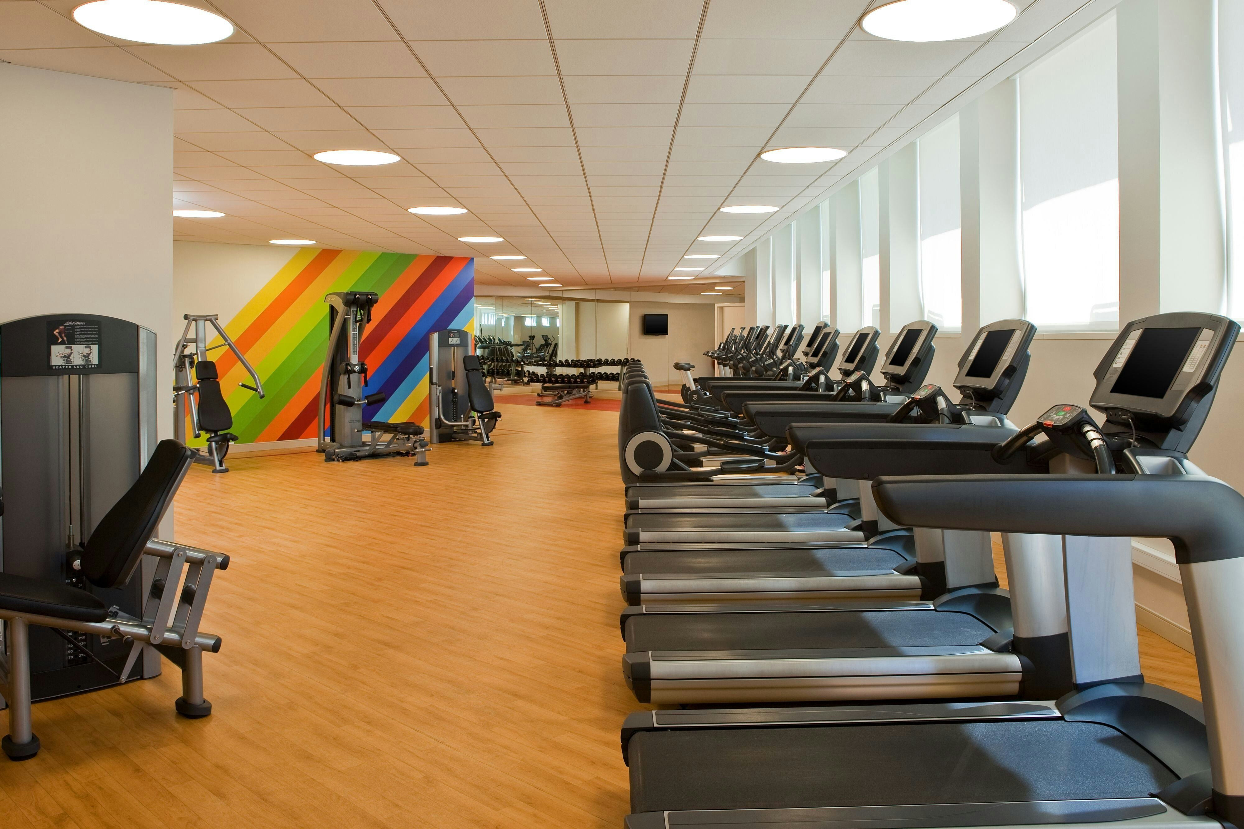 Fitness center at Sheraton New Orleans Hotel