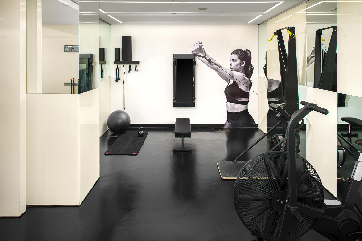 Fitness center at Andaz 5th Avenue