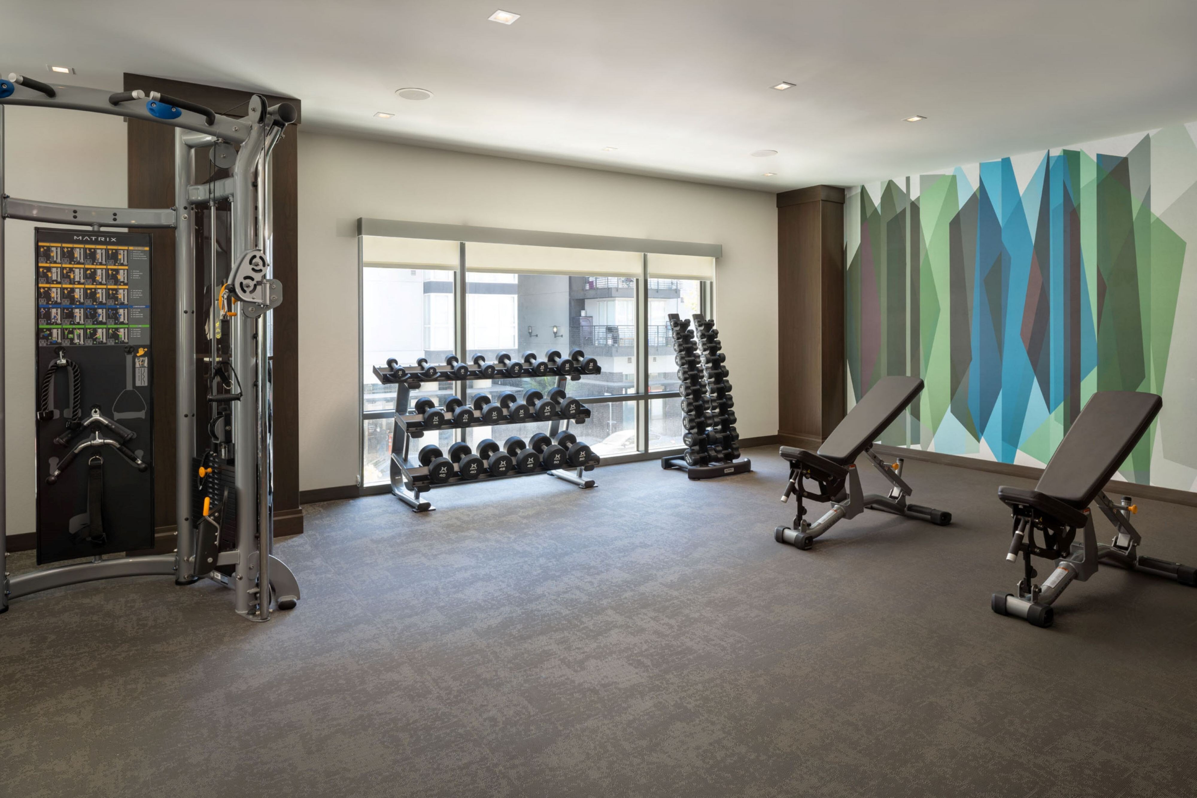 Fitness center at AC Hotel by Marriott Oakland Downtown