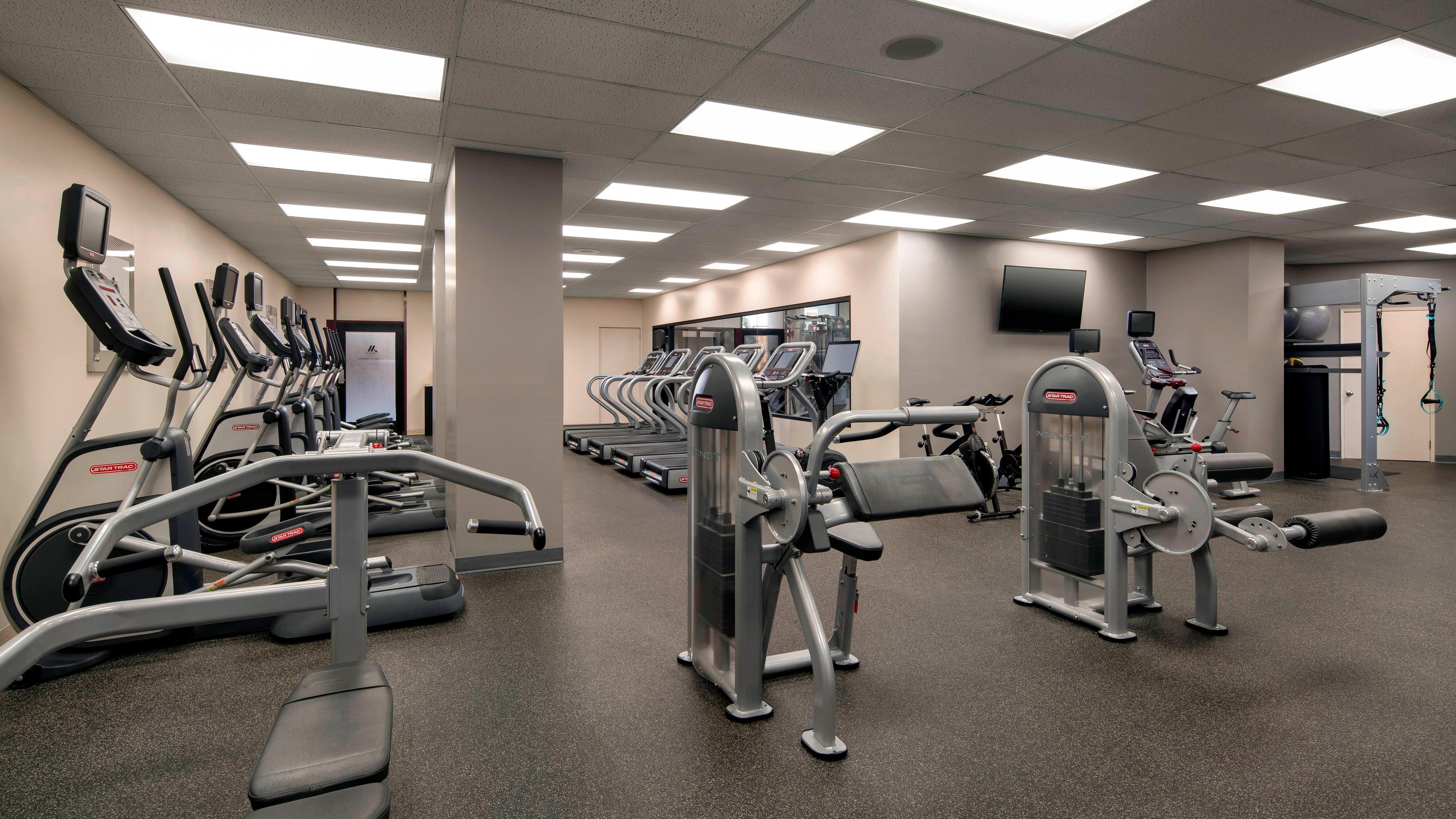 Fitness center · view 2 at Oakland Marriott City Center