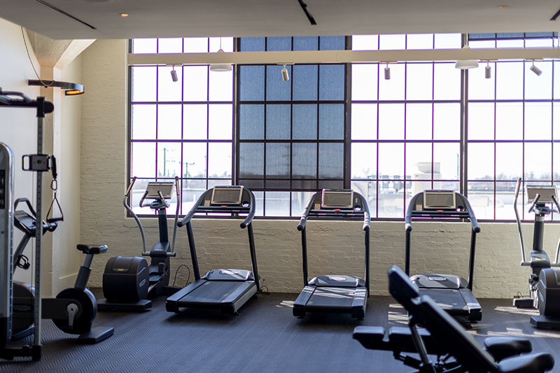 Fitness center · view 2 at Fordson Hotel, in the Unbound Collection by Hyatt