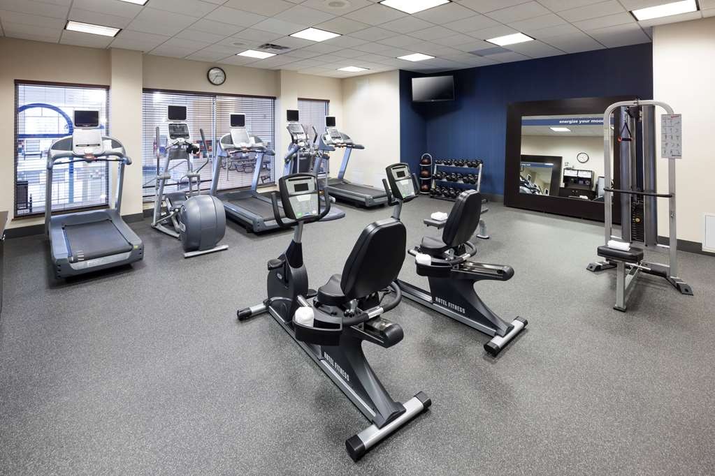 Fitness center at Hampton Inn & Suites Oklahoma City-Bricktown
