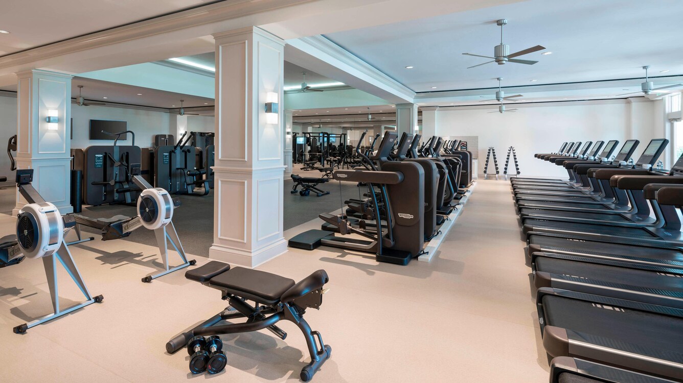 Fitness center at The Ritz-Carlton Orlando, Grande Lakes