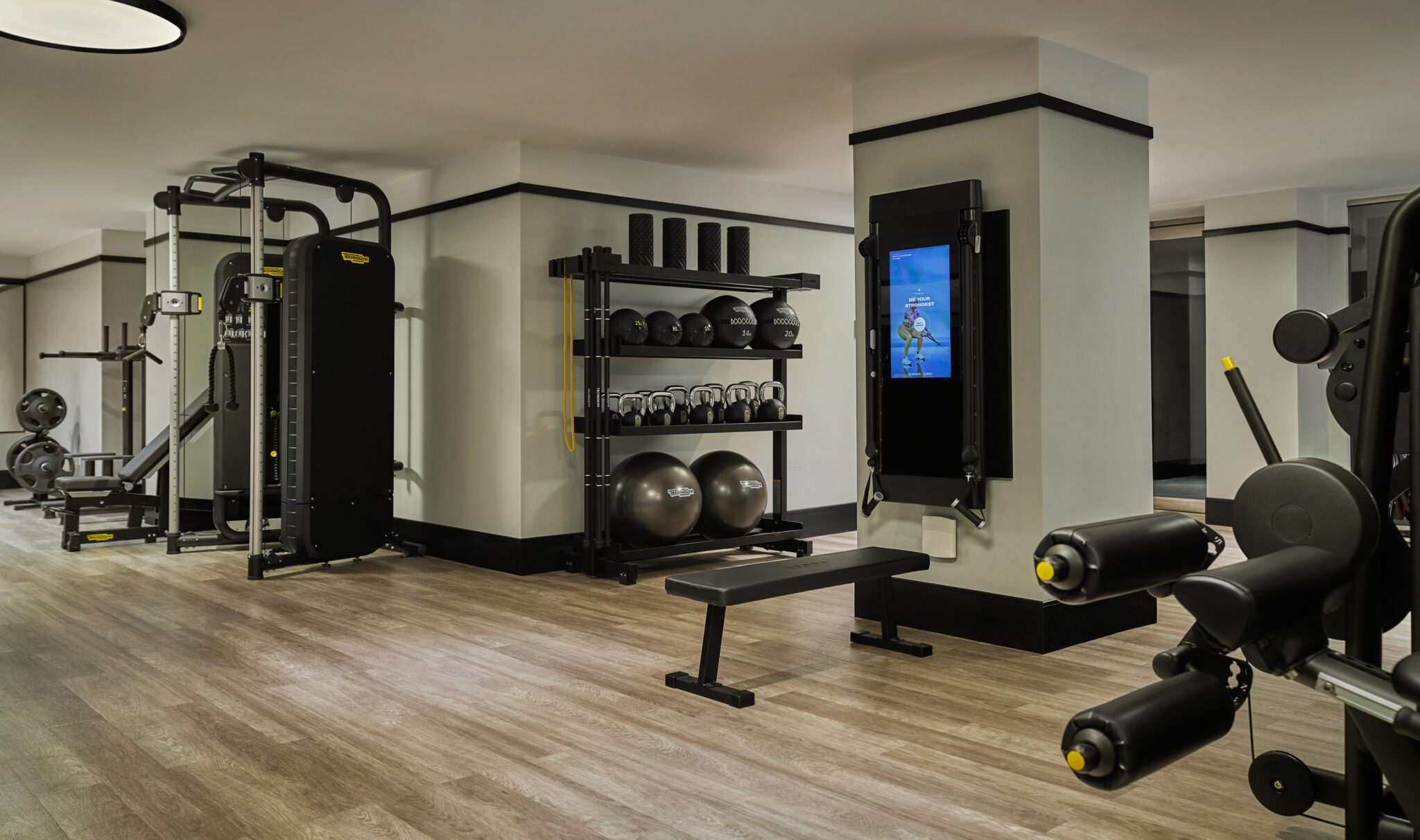 Fitness center at Pendry Chicago