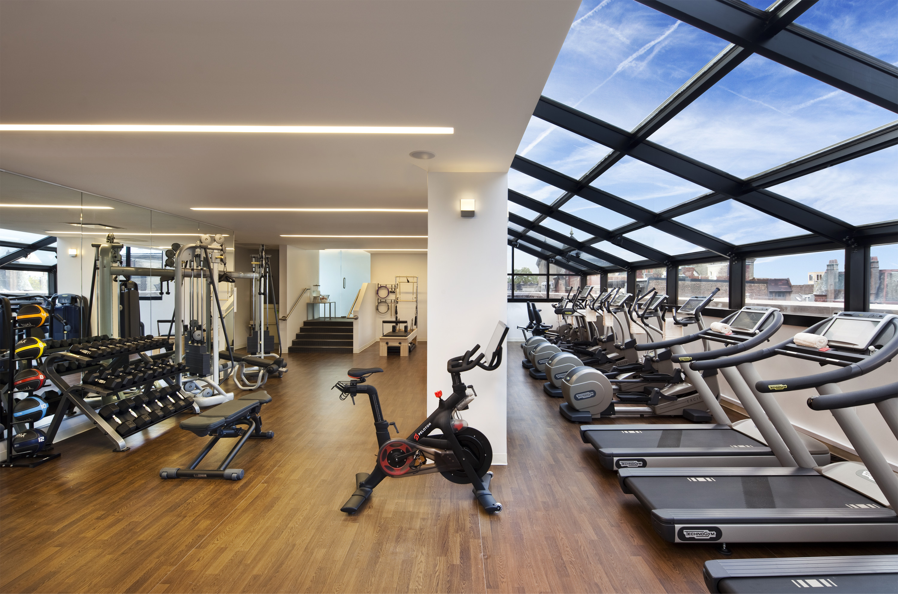 Fitness center at The Rittenhouse