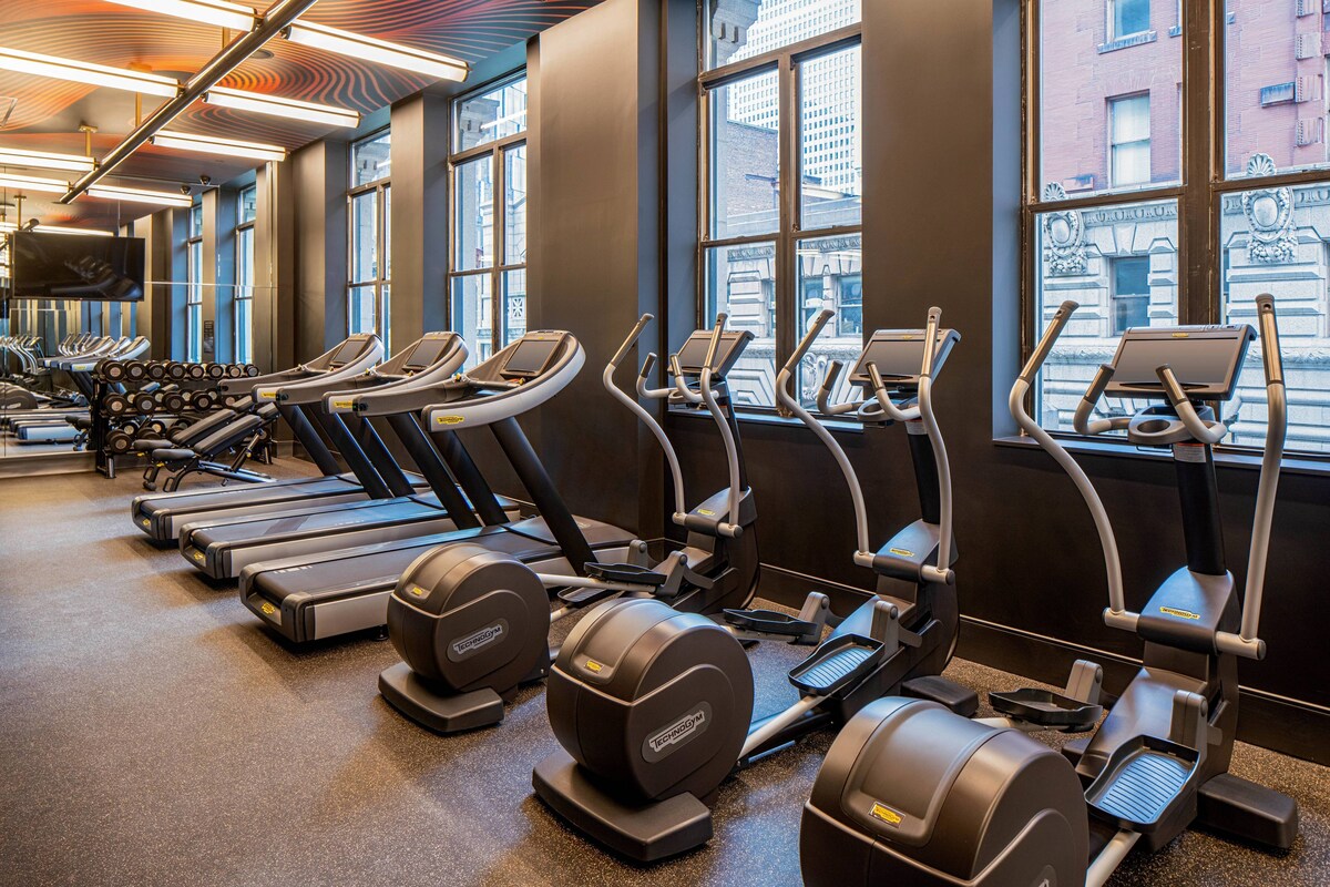 Fitness center · view 2 at The Industrialist Hotel, Pittsburgh, Autograph Collection