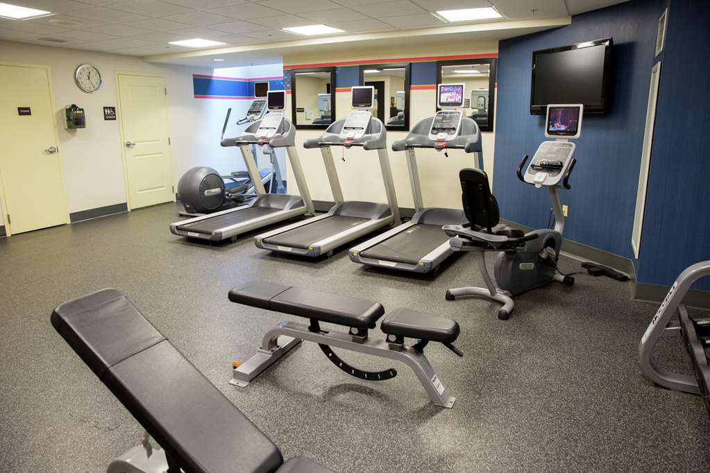 Fitness center at Hampton Inn & Suites Providence Downtown