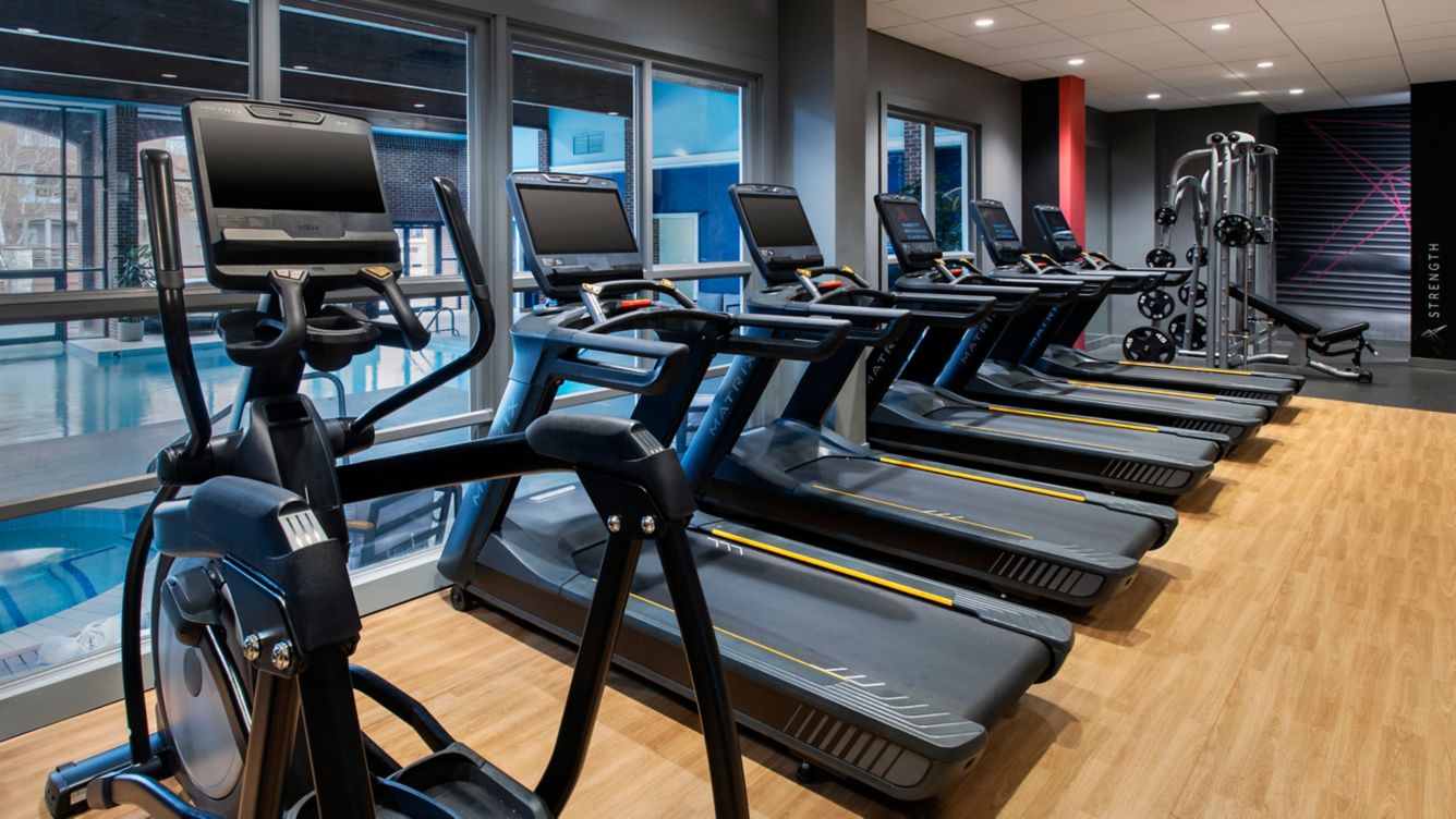 Fitness center · view 2 at Providence Marriott Downtown