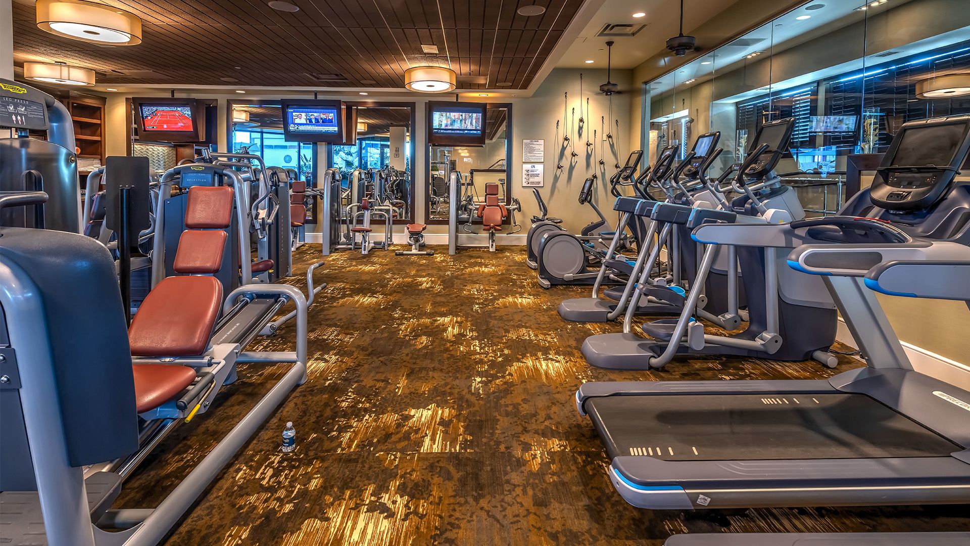 Fitness center at Atlantis Casino Resort Spa