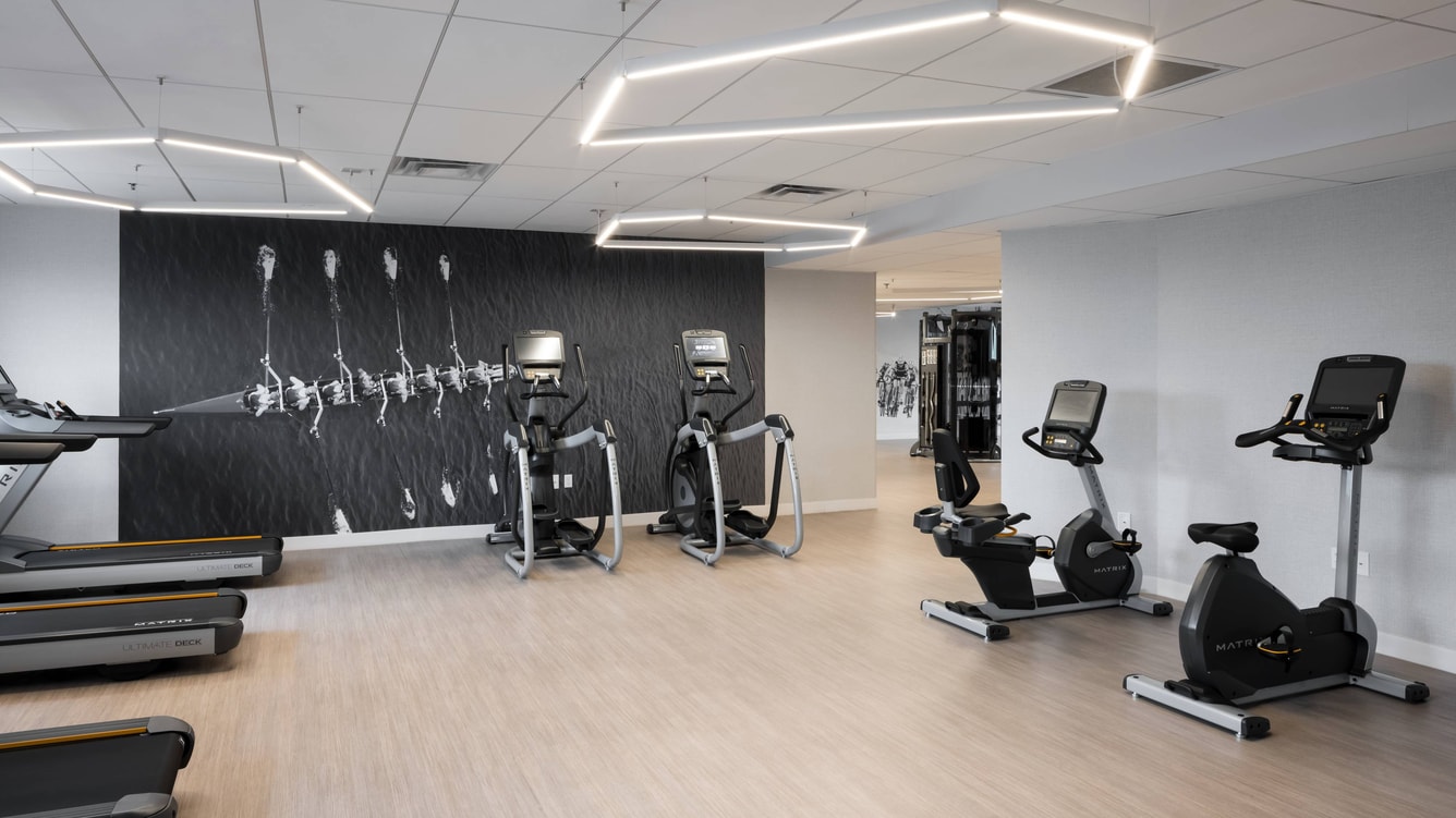 Fitness center · view 2 at Richmond Marriott
