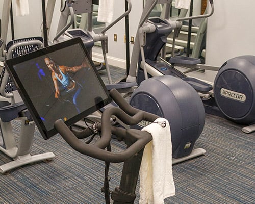 Fitness center at The Jefferson Hotel