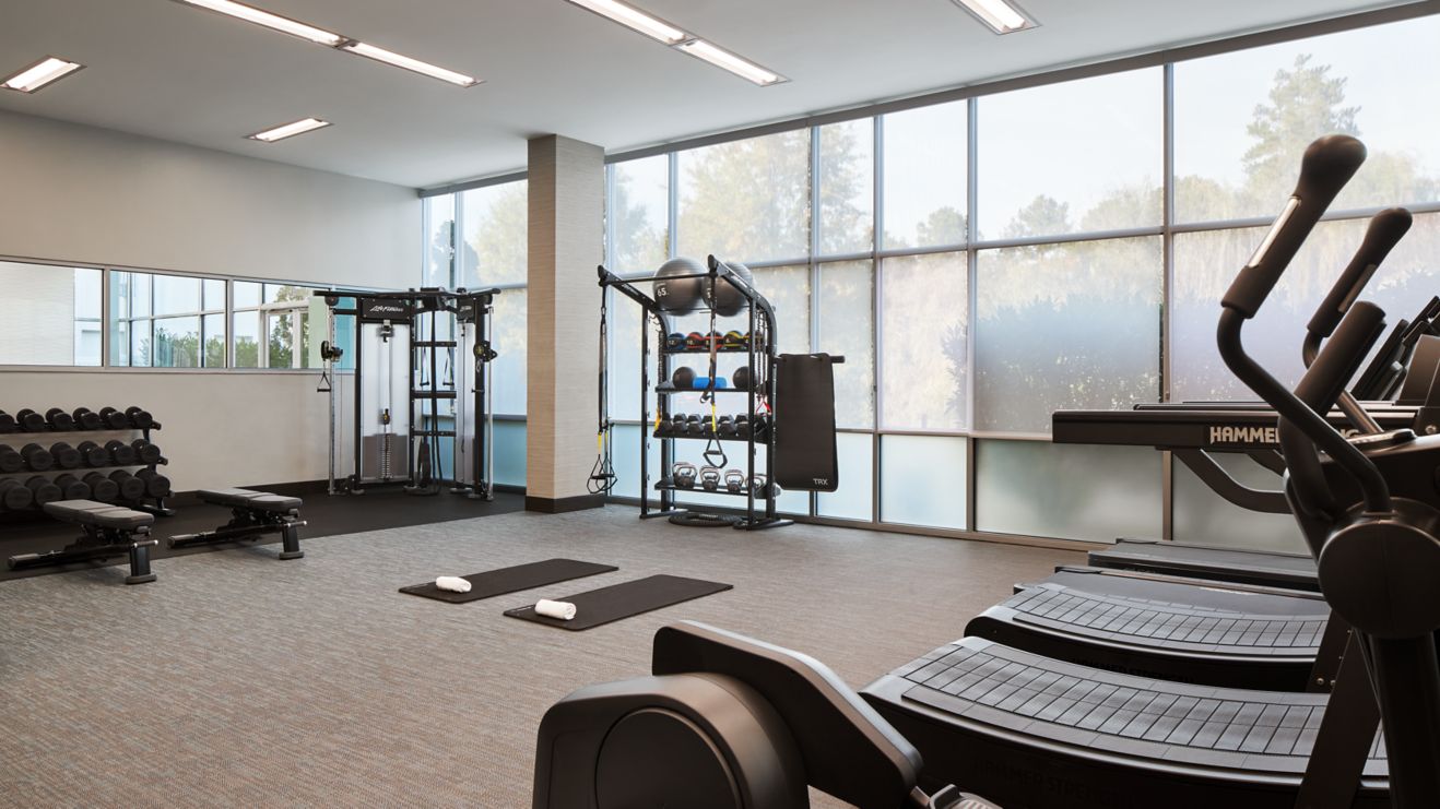 Fitness center at The Westin Richmond