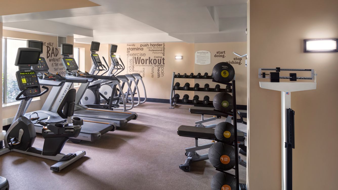 Fitness center at Residence Inn Sacramento Downtown at Capitol Park