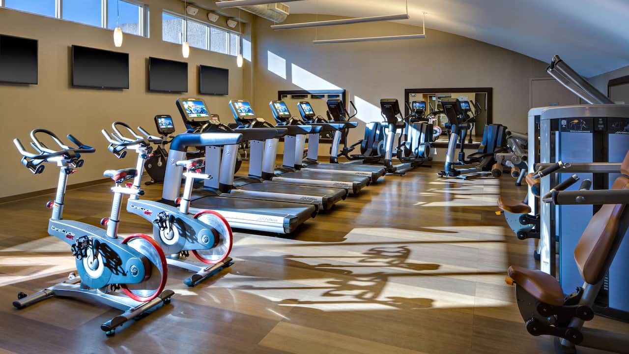 Fitness center at Hyatt Regency San Antonio Riverwalk