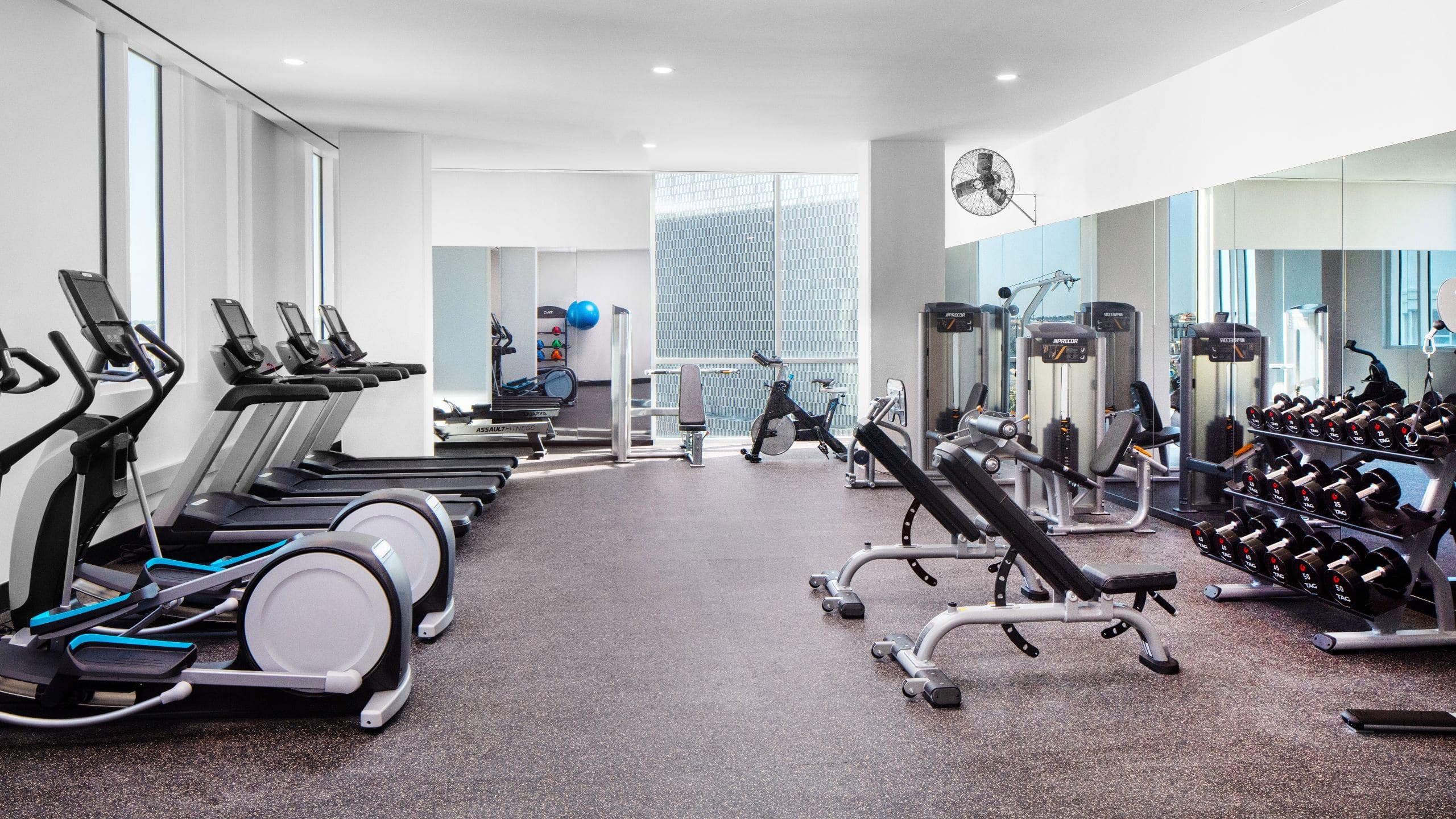 Fitness center at Thompson San Antonio – Riverwalk