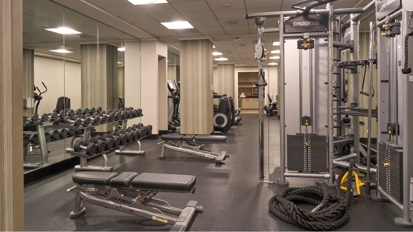 Fitness center at The US Grant
