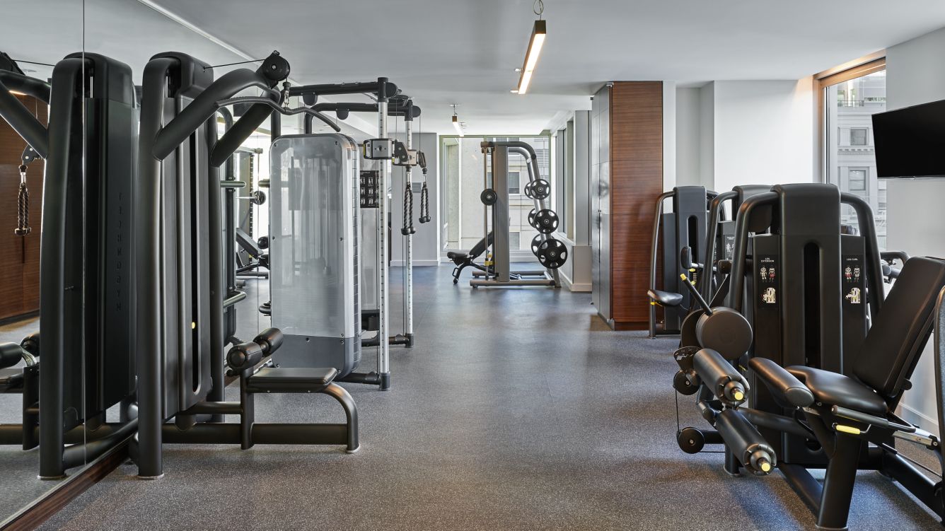 Fitness center at The St. Regis San Francisco