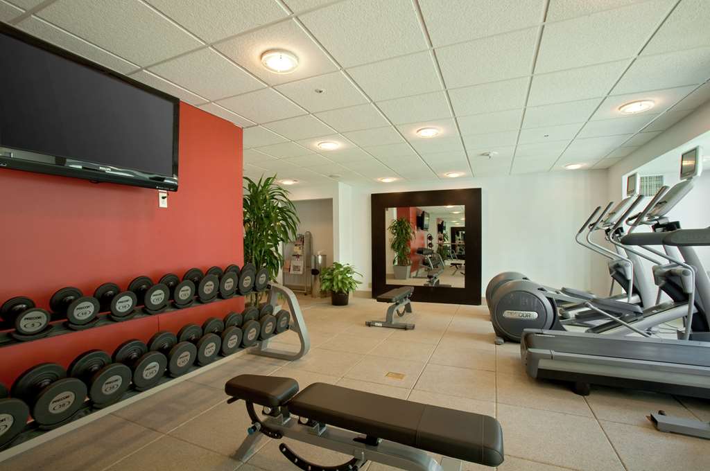 Fitness center at Hilton San Jose