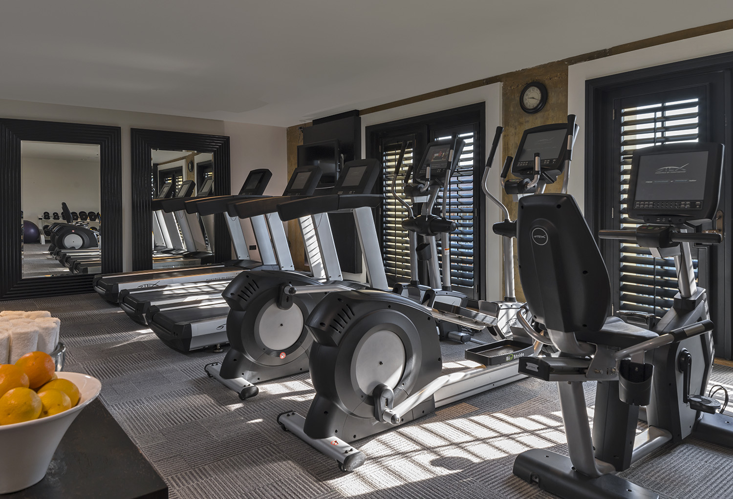 Fitness center at Hotel Valencia Santana Row