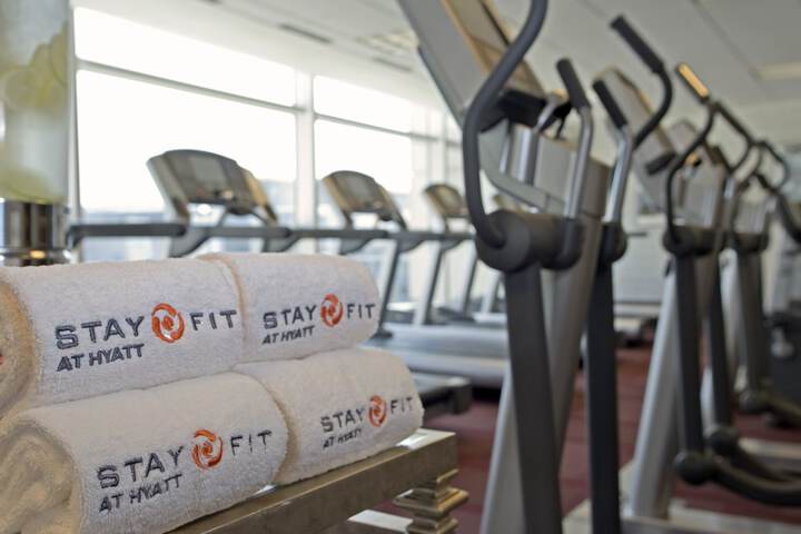 Fitness center at Hyatt Regency Savannah