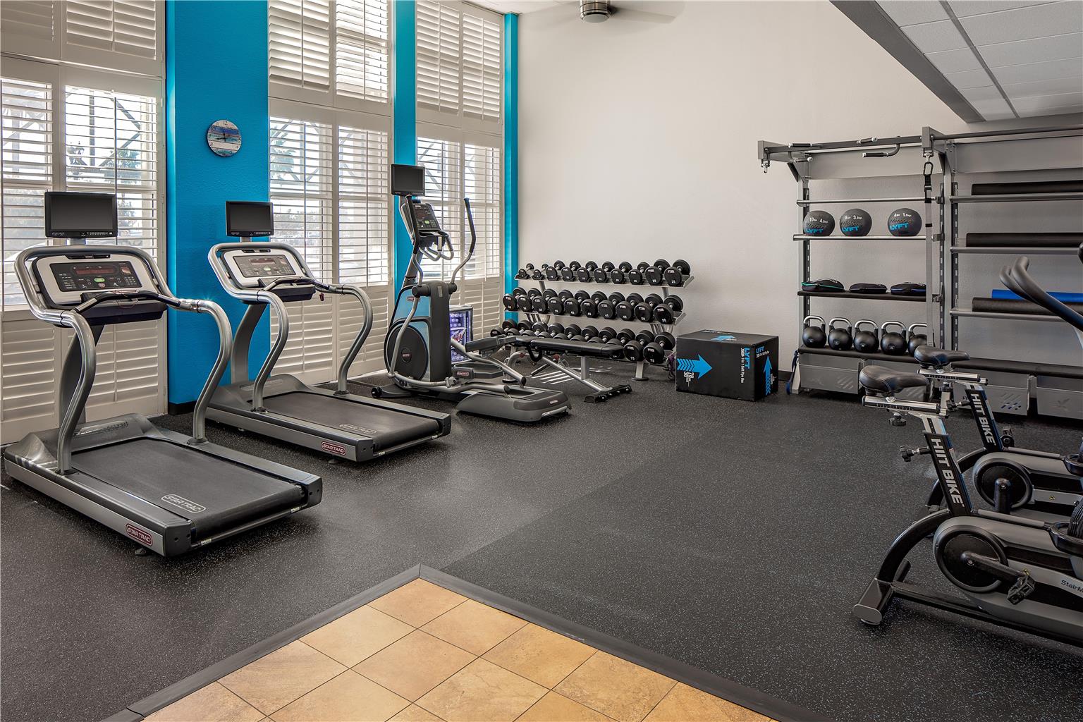 Fitness center at Embassy Suites by Hilton San Diego Bay Downtown