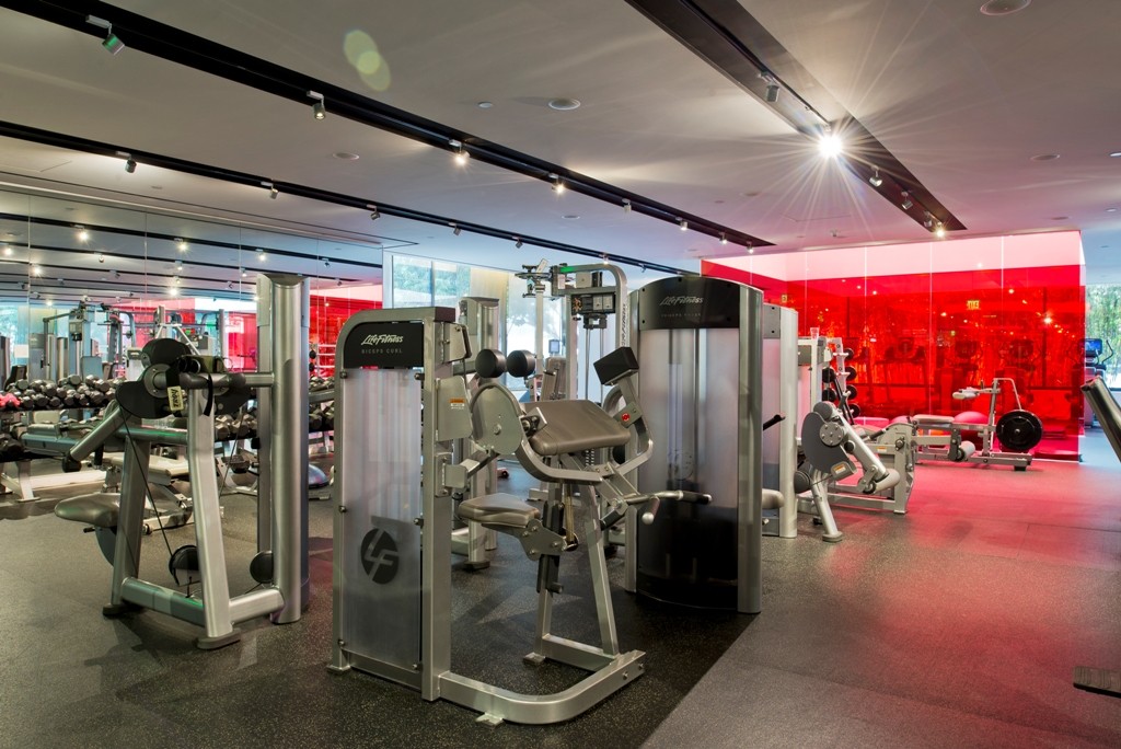 Fitness center at Sofitel Los Angeles at Beverly Hills