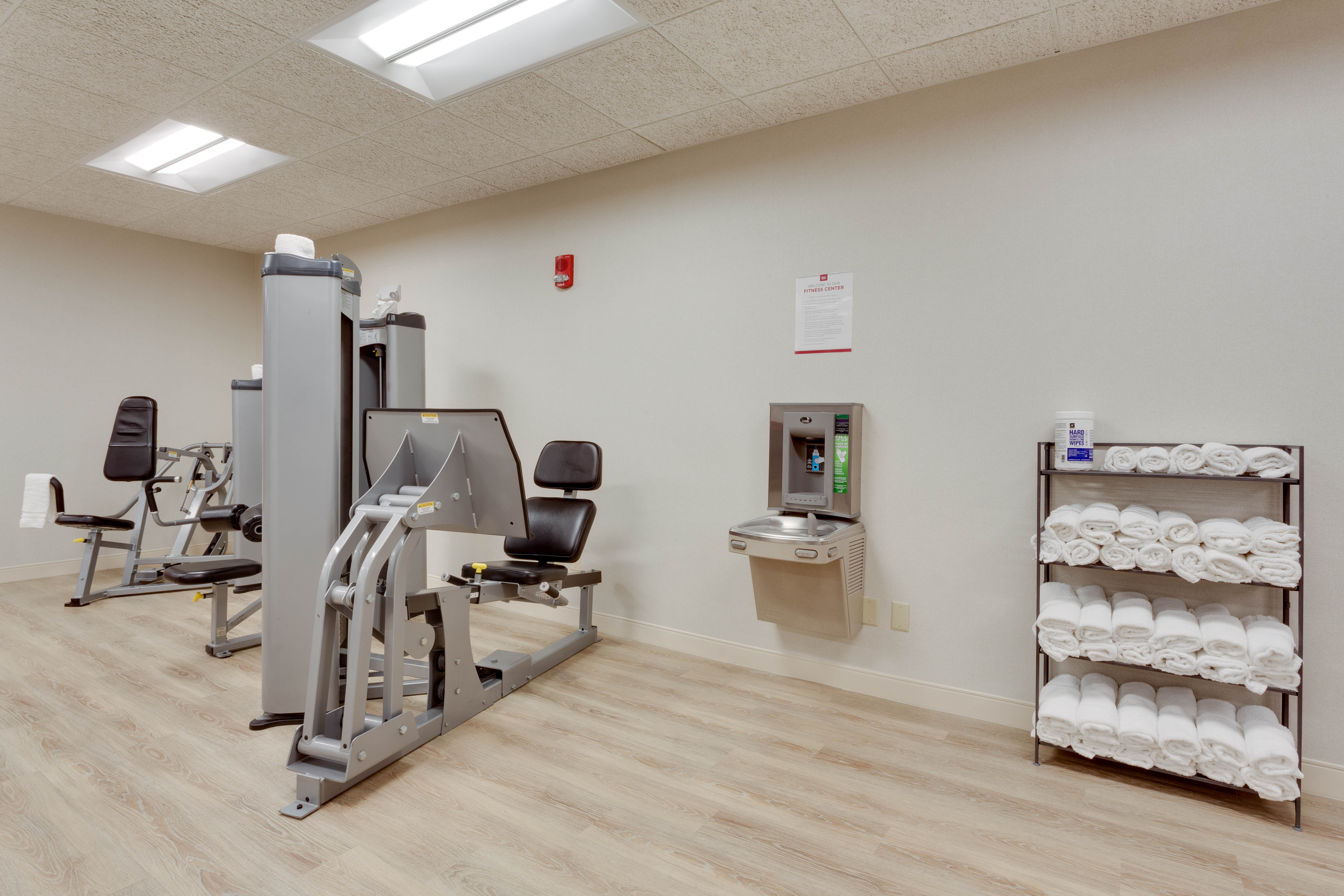 Fitness center at Drury Plaza Hotel St. Louis at the Arch