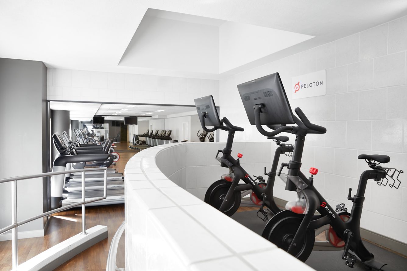 Fitness center · view 2 at Marriott St. Louis Grand