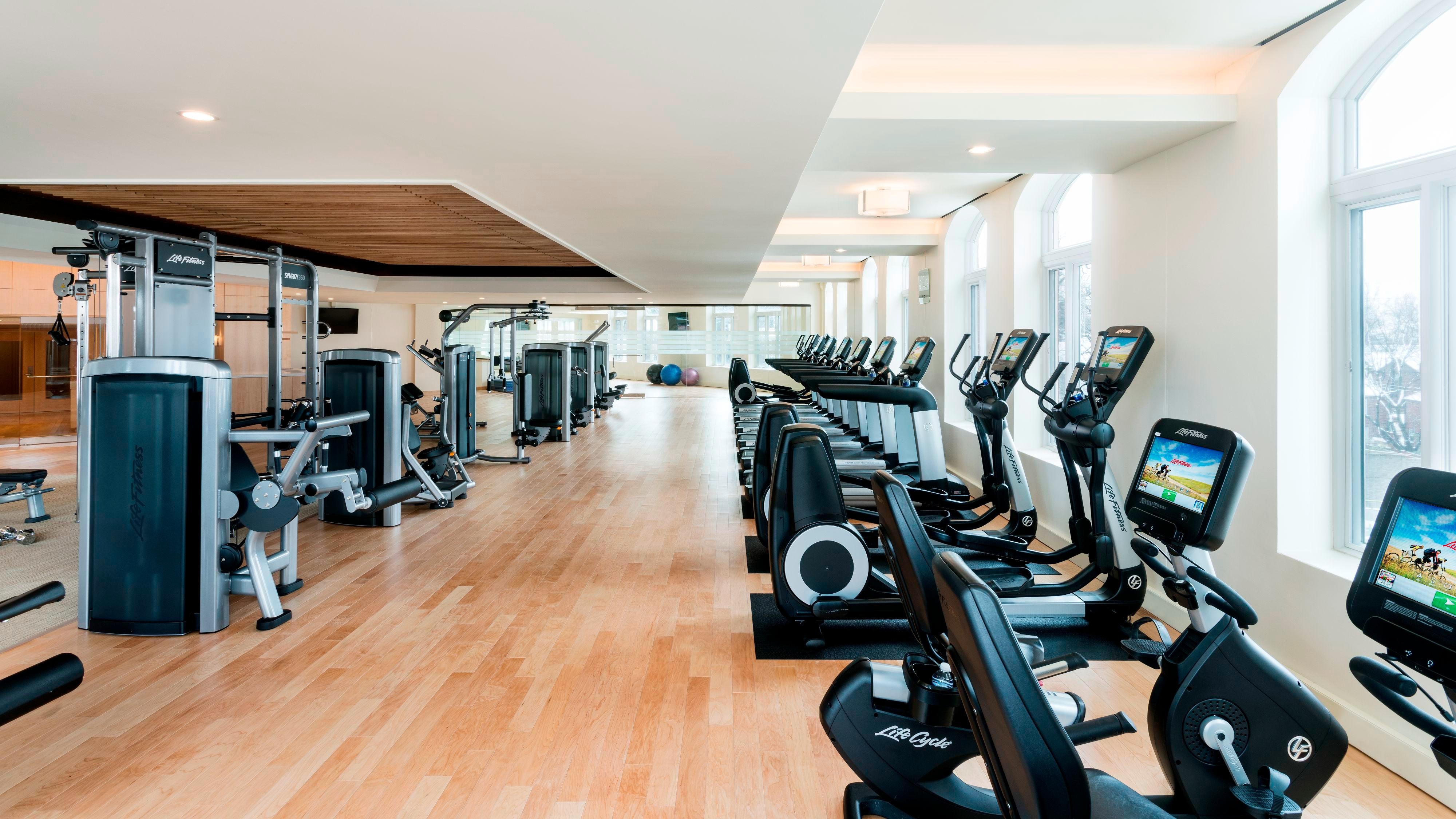Fitness center at The Ritz-Carlton, St. Louis