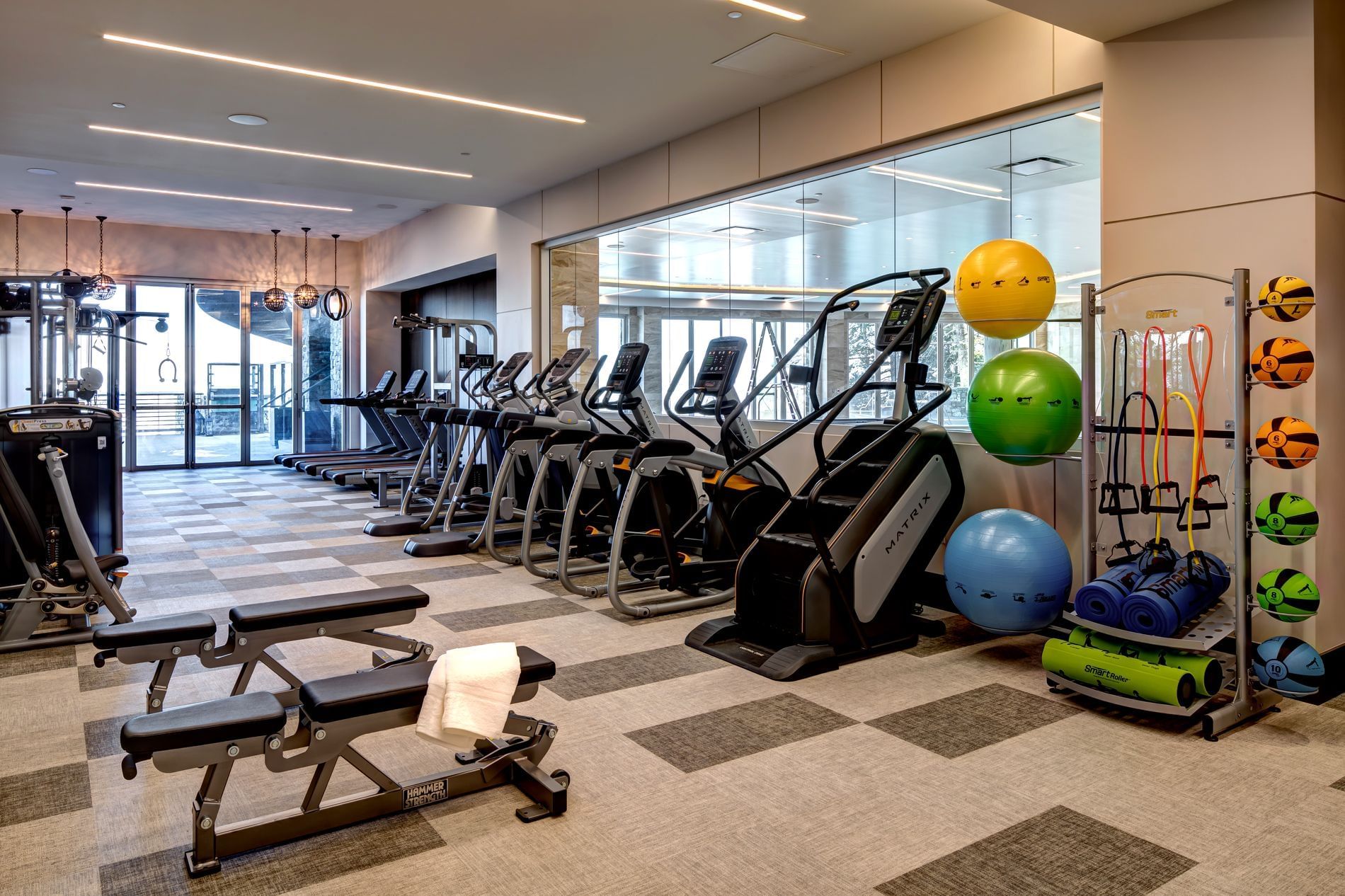 Fitness center at Stein Eriksen Lodge Deer Valley
