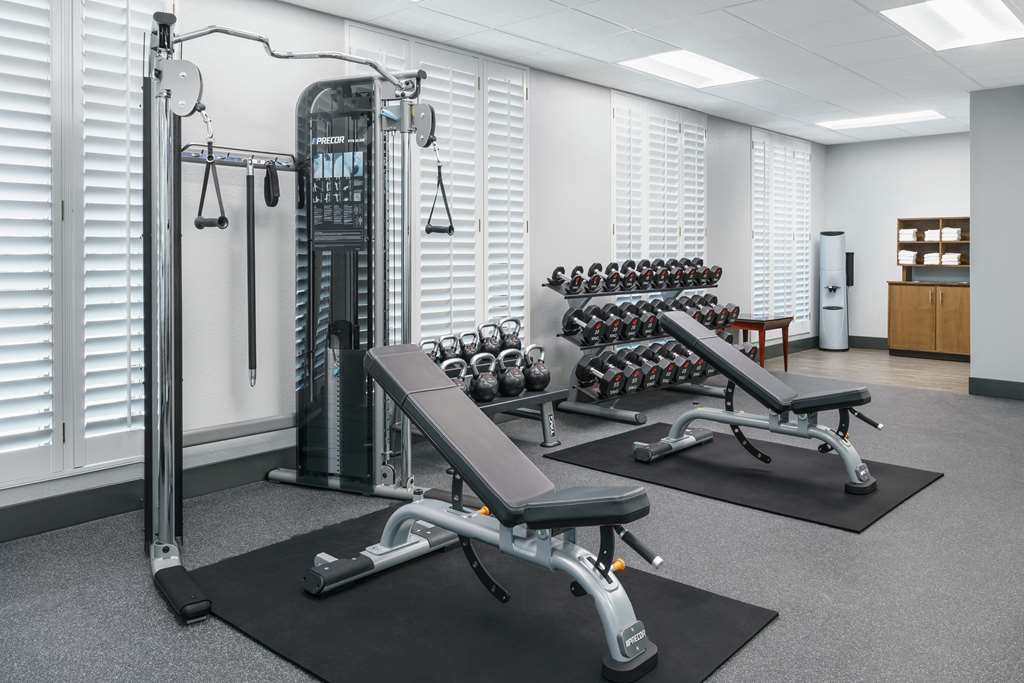 Fitness center at Hampton Inn & Suites Tampa/Ybor City/Downtown