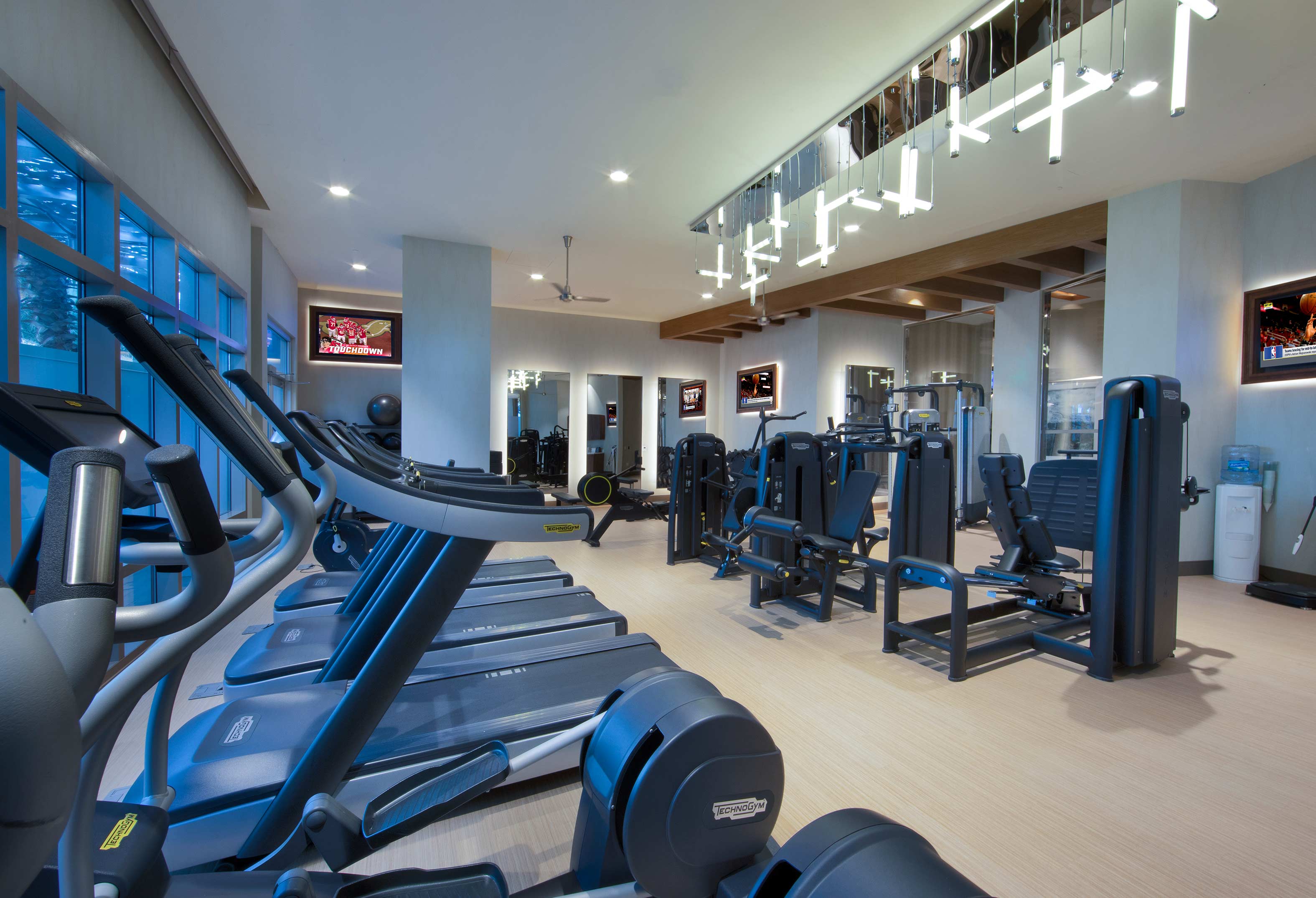 Fitness center at Seminole Hard Rock Hotel & Casino Tampa