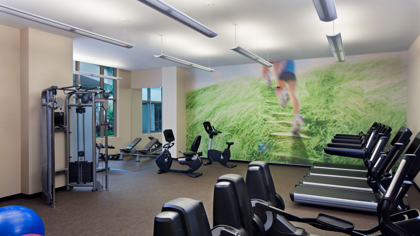 Fitness center at The Westin Tampa Bay