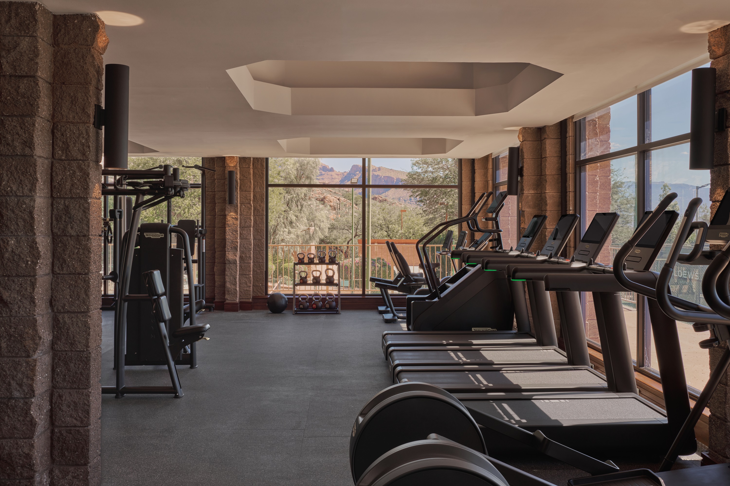 Fitness center at Loews Ventana Canyon Resort