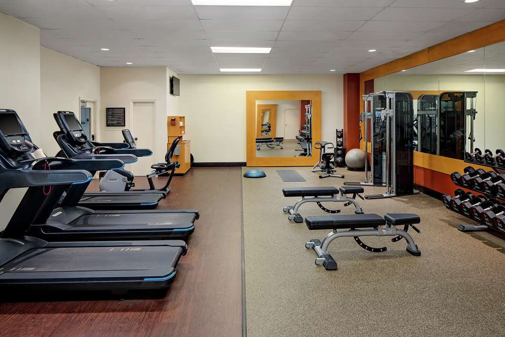 Fitness center at DoubleTree by Hilton Tulsa Downtown