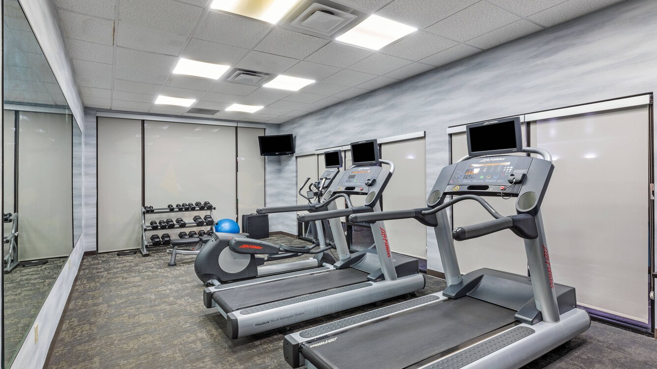 Fitness center at Fairfield by Marriott Inn & Suites Tulsa Downtown Arts District