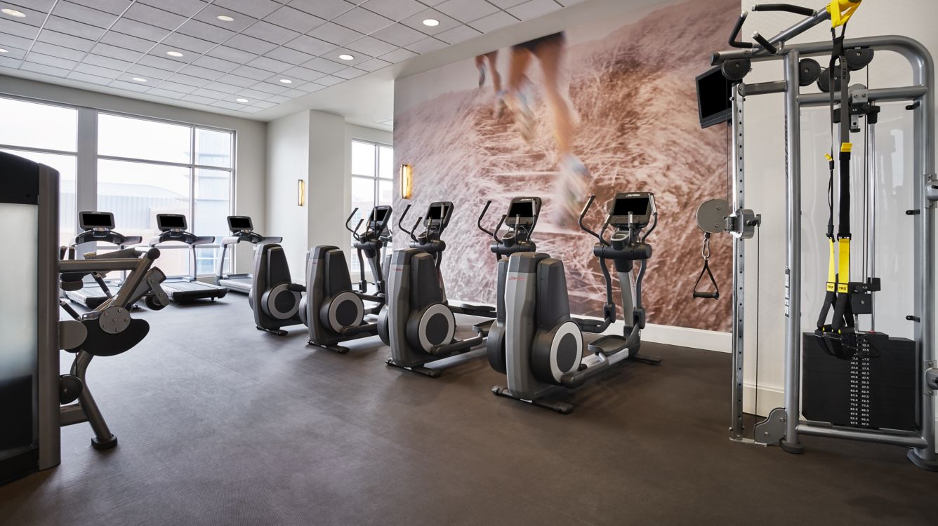 Fitness center at The Westin Virginia Beach Town Center