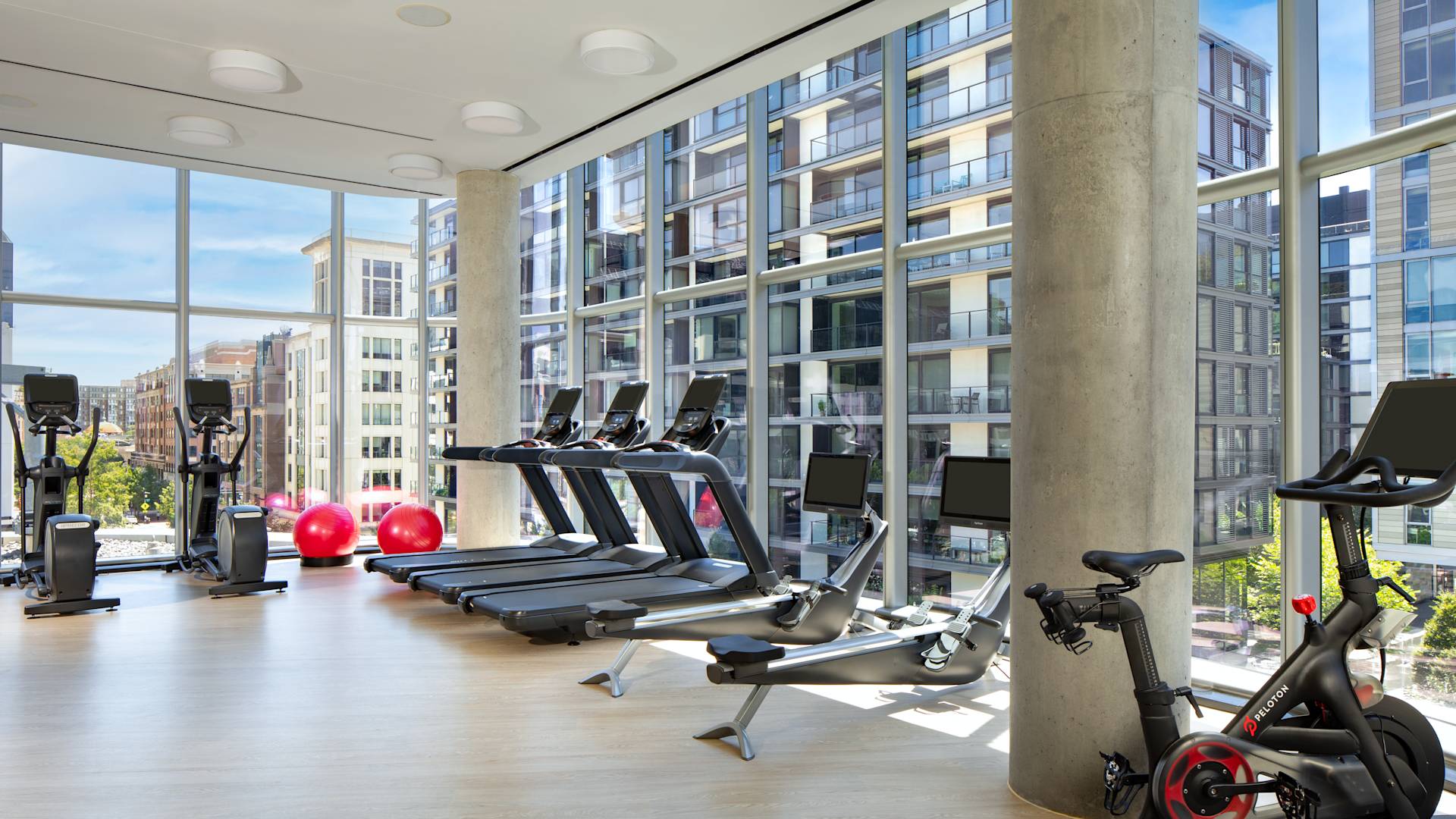 Fitness center at Conrad Washington, DC