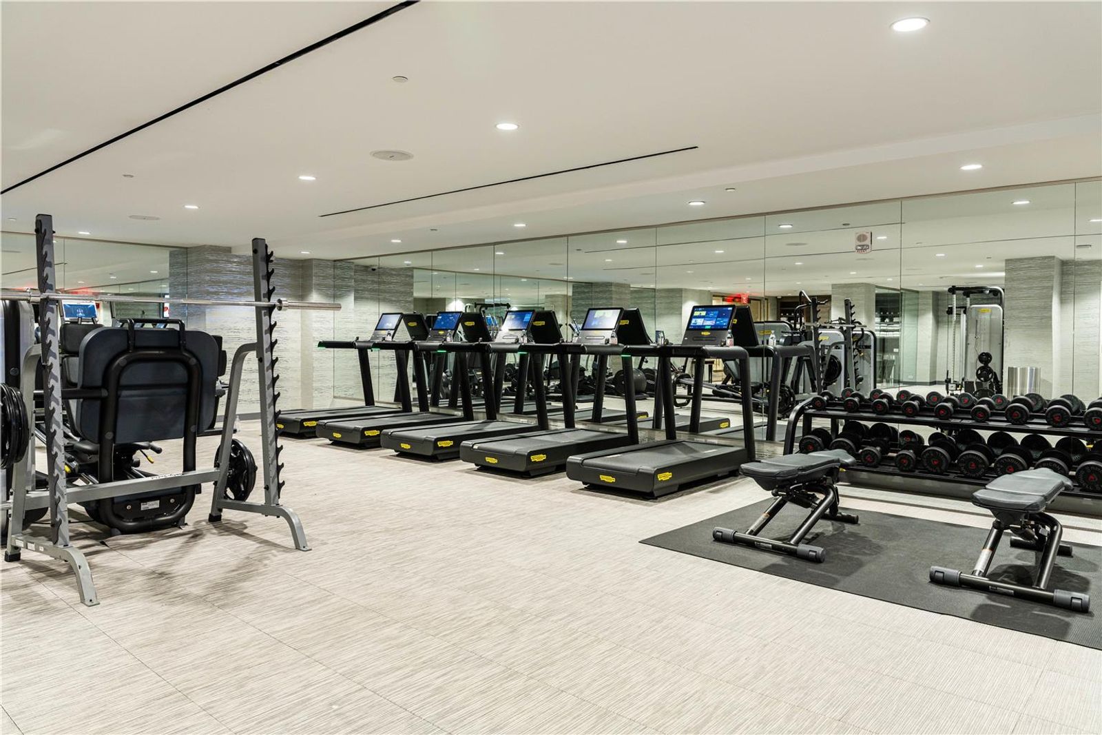 Fitness center at Waldorf Astoria Washington DC