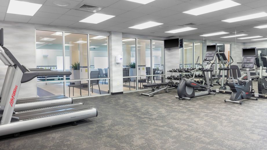 Fitness center at Fairfield by Marriott Inn & Suites Wichita Downtown