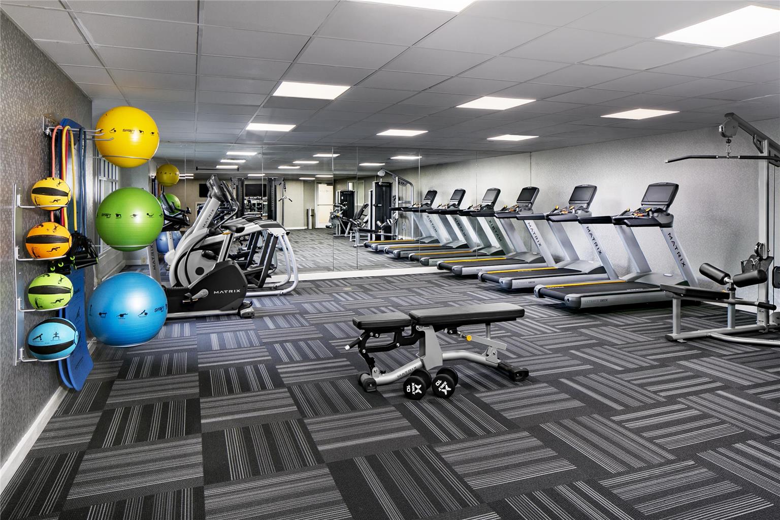 Fitness center at Hyatt Regency Wichita