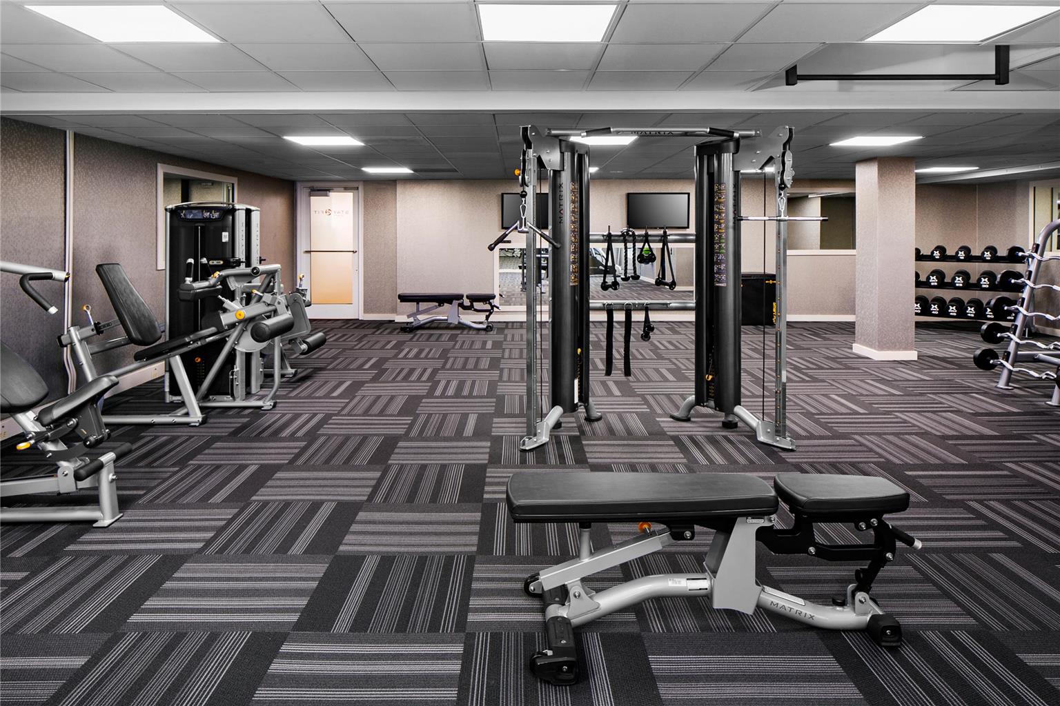 Fitness center at Hyatt Regency Wichita