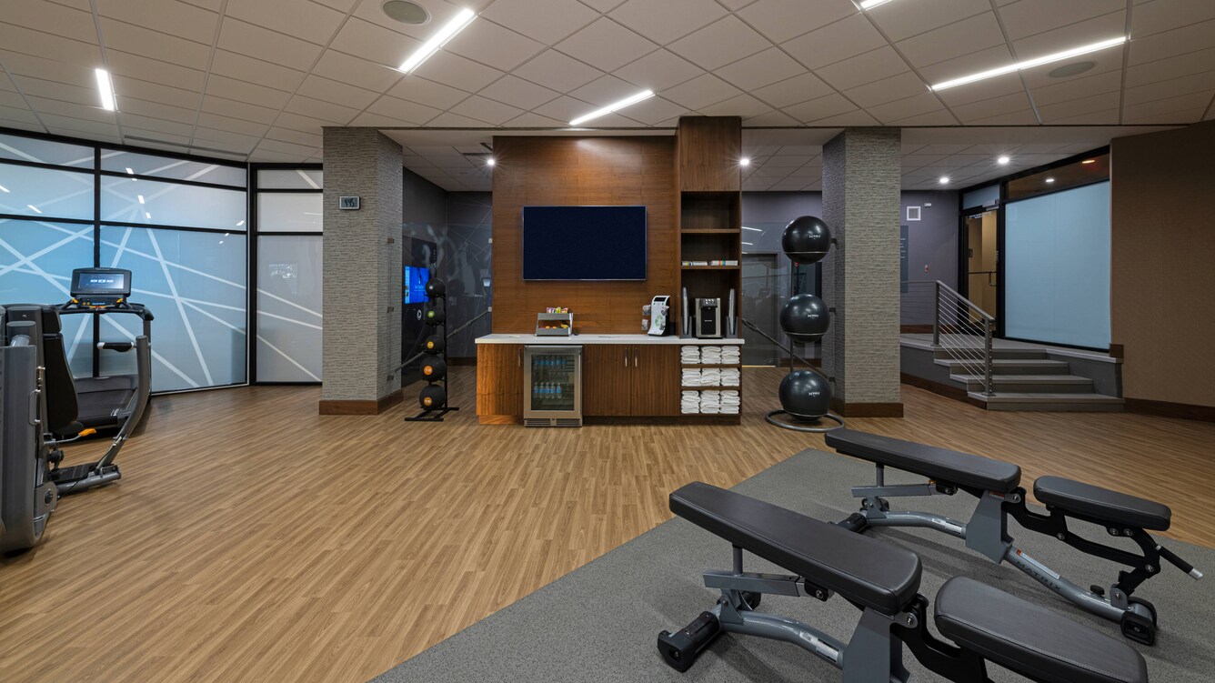 Fitness center · view 3 at Wichita Marriott