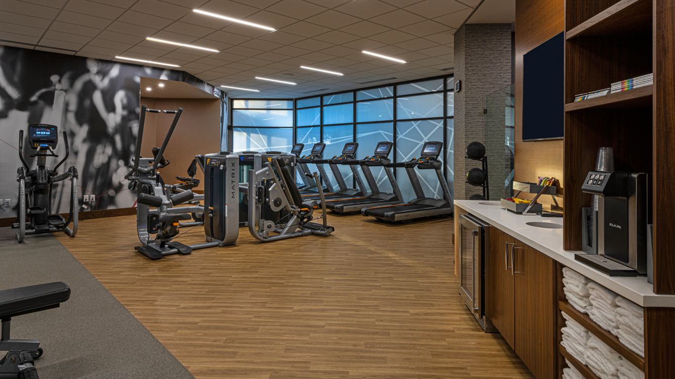 Fitness center · view 4 at Wichita Marriott