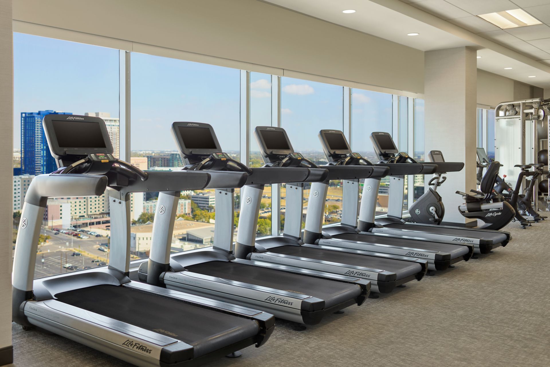 Fitness center at W Austin