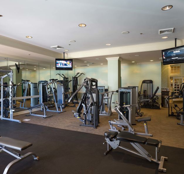 Fitness center at The Broadmoor
